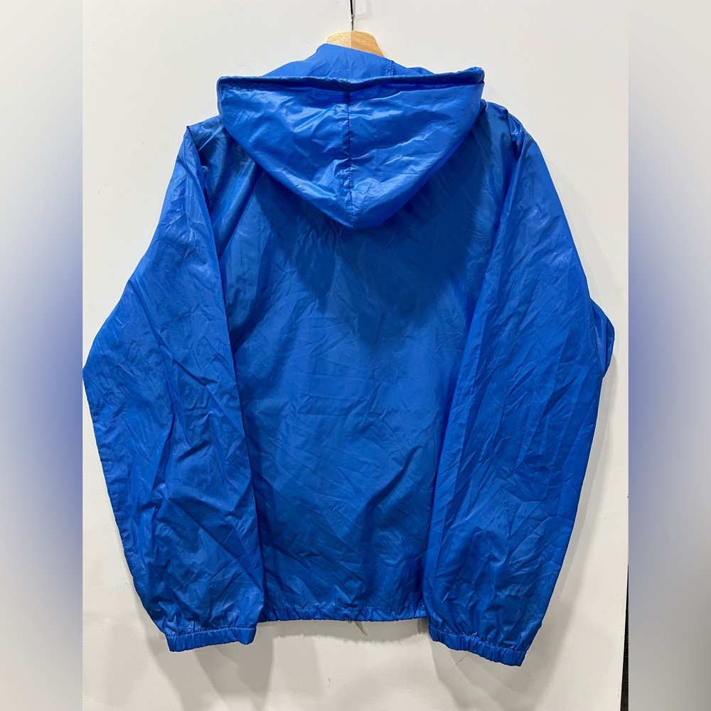 Lacoste Light Blue Hooded Half-Zip Windbreaker - Picture 2 of 6